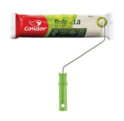 Rolo de Lã Sintética 23cm com Suporte 955 - Condor