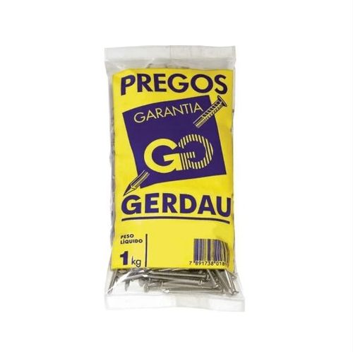 Prego com Cabeça 1.14x14 - Gerdau