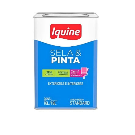 Tinta Acrílica Sela e Pinta Areia 18L - Iquine