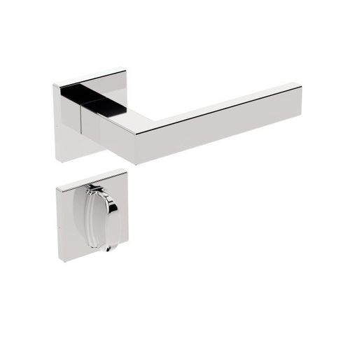 Fechadura Inox Home iX290 40mm Banheiro Inox Escovado - Stam