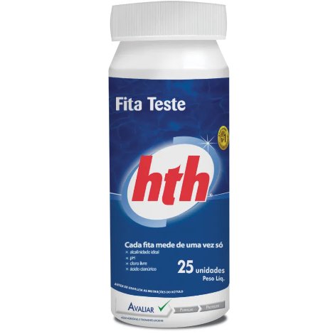 Fita Teste Tubo com 25 unidades - HTH