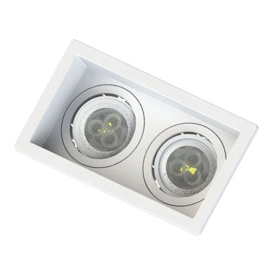 Lâmpada Spot Embutido Recuada 2 Mini MR11 70X125X35MM Branco - Save Energy