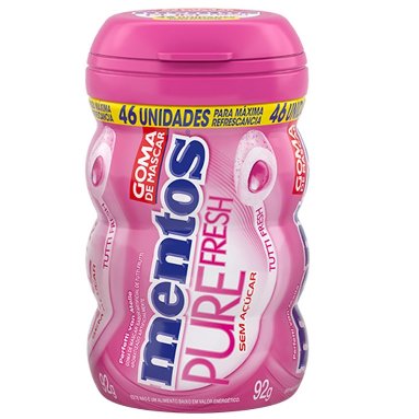 Chiclete Sabor Tutti Frutti Pure Fresh 92g - Mentos