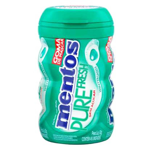 Chiclete Sem AçúcarPure Fresh 92g - Mentos