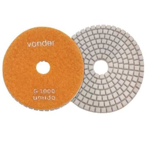 Disco Lixa Diamantado Umido 4" G1000 - Vonder