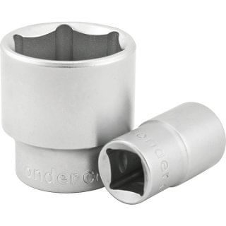 Soquete Sextavado com Encaixe de 1/2" 23mm - Vonder