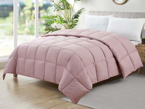 Edredom Ecopluma Casal 220x240 Rose - Camesa