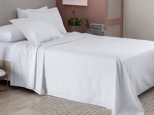 Jogo De Cama Essencial Neo 4 Peças Queen Branco - Camesa