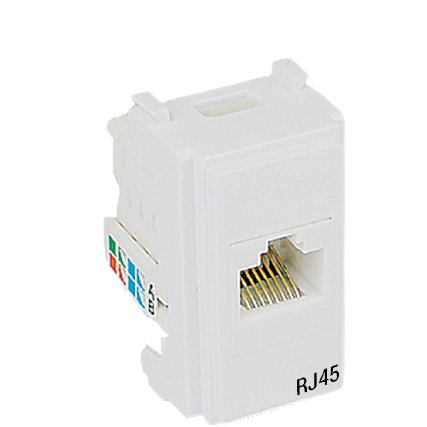 Módulo Tomada de Rede RJ45 CAT6 - Ilumi