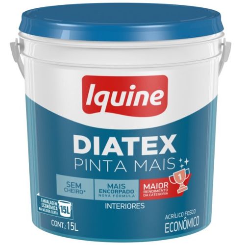 Tinta Acrílica Diatex Verde Piscina 15L Balde - Iquine