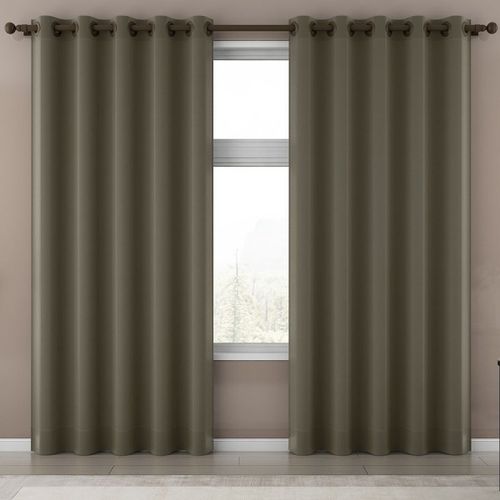 Cortina Belga Semi- Blackout 2,8x3m Castor - Adomes