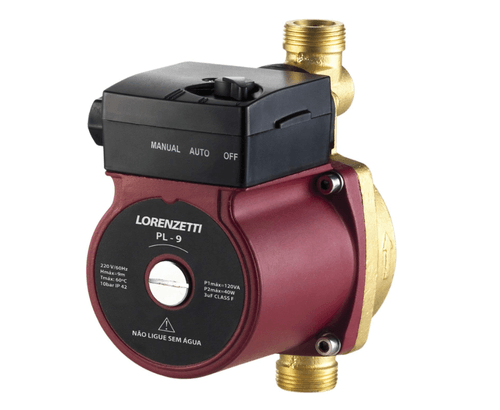 Pressurizador de Água Pl9 9 MCA 127V, Lorenzetti