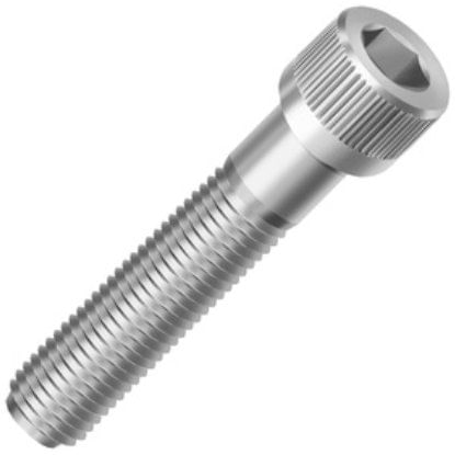 Parafuso Cabeça Cilindrica Sextavado Interno Inox 304 MA Rosca Inteira 5x30mm Polido - Ciser.