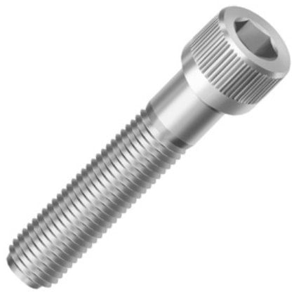 Parafuso Cabeça Cilindrica Sextavado Interno Inox 304 MA Rosca Inteira 5x40mm Polido - Ciser.