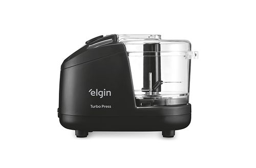 Mini Processador de Alimentos Turbo Press 127v Preto - Elgin