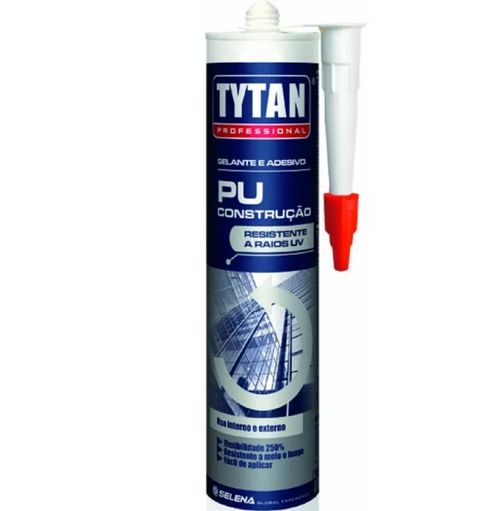 Selante Adesivo Pu Construção Cinza 400g - Tytan.