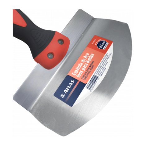 Espátula para Baldes Inox Arredondada 6255 - Atlas