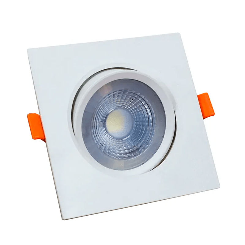 Spot de Embutir Easy Led Decor 3W Quadrado 6,5K Branco Bivolt Bronzearte