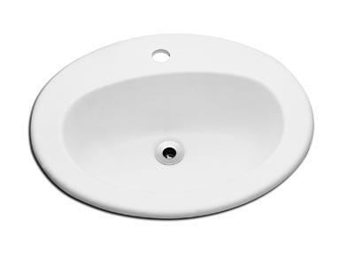 Lavatório Médio P/Coluna 45,5x64,2 Jade Branco - Deca