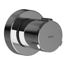 Acabamento para Registro 1.1/2" Redondo Cromado - Qualiz