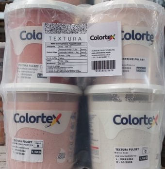 Kit Textura Fulget Pérola - Colortex.