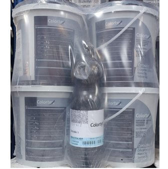 Kit Textura Fulget Rosê 3,6l - Colortex.