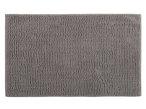 Tapete Banheiro Antiderrapante Joy Cinza 70x130cm - Kapazi