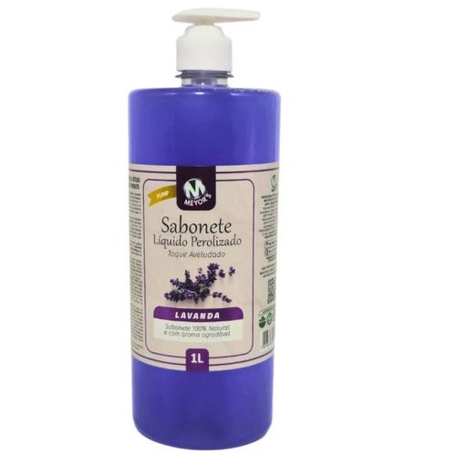 Sabonete Líquido Perolizado Lavanda 1L - Meyors