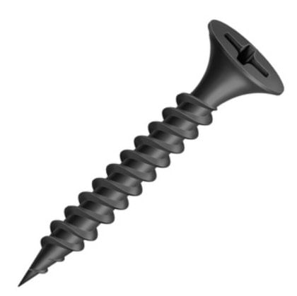 Parafuso Dry Wall Cabeça Trombeta Ponta Agulha Rosca Inteira AC 3,5x25mm Fosfatizaço - Ciser.