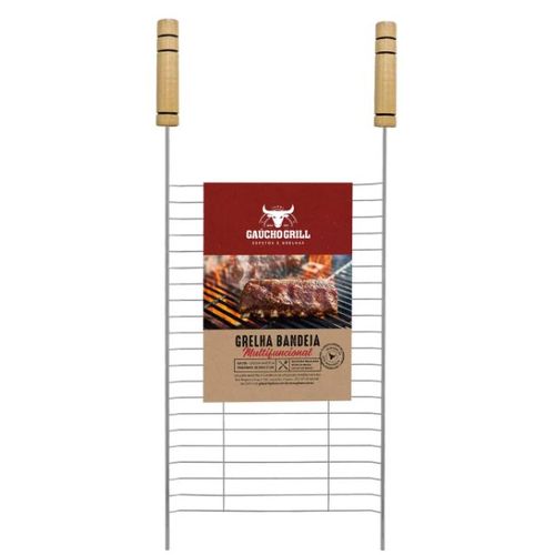 Grelha Bandeja P/ Churrasqueira Gaúcho Grill 32,5x47,5cm GA130 - Grilazer
