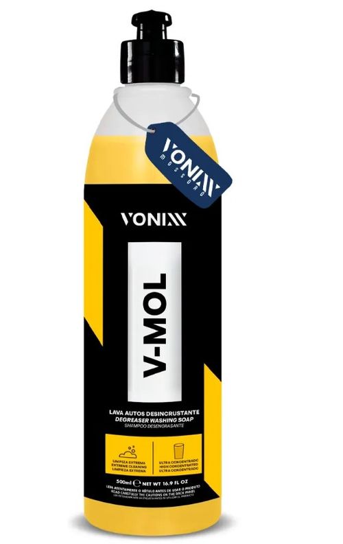 Lava Autos V-Mol Desincrustante 500ml Automotivo - Vonixx