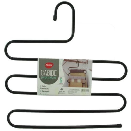 Cabide em Metal com 5 Divisórias - Clink.