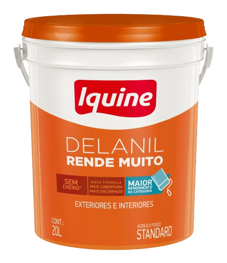 Delanil Rende Muito Branco Neve 20L Balde - Iquine