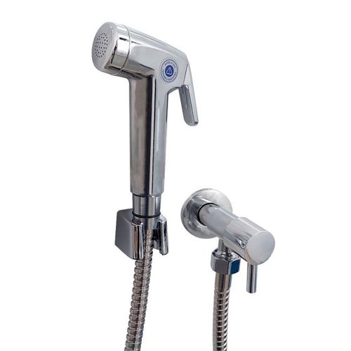 Ducha Higiênica com Suporte 120cm Cromado - Qualiz