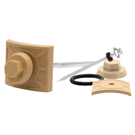 Kit Vedação e Fixação Colonial Marfim Pacote com 20 Unidades - Itec