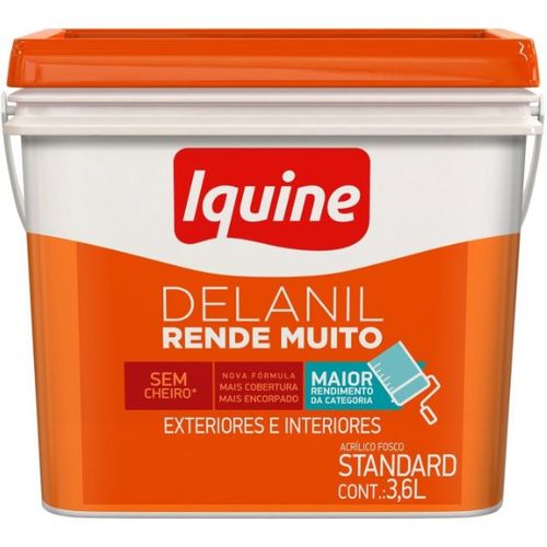 Tinta Acrílica Delanil Pérola Ret 3,6L - Iquine