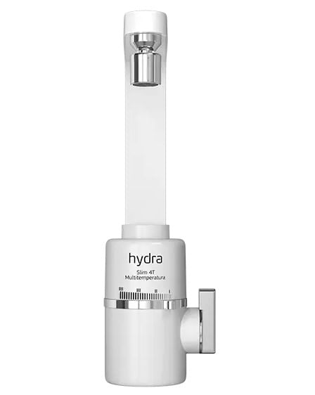 Torneira Parede Multitemperaturas Slim 4T 127V/5500W Branca - Hydra