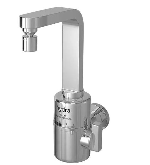 Torneira Parede Multitemperatura Slim 4T 127V/5500W Prata - Hydra