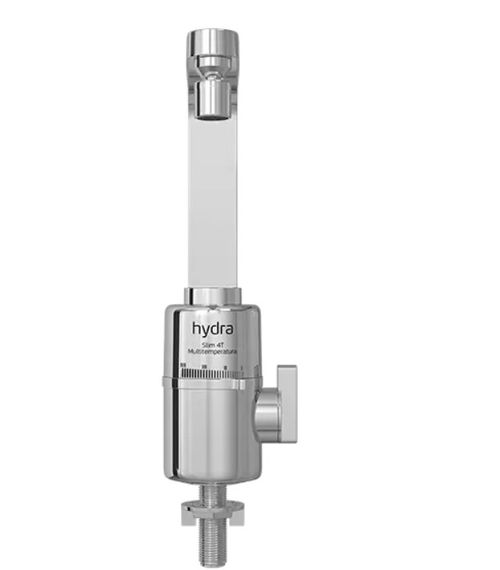 Torneira Bancada Multitemperaturas Slim 4T 127V/5500W Prata - Hydra