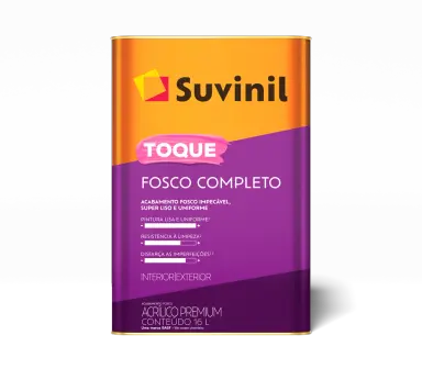Tinta Acrílica Toque Fosco Completo Allure 18L - Suvinil